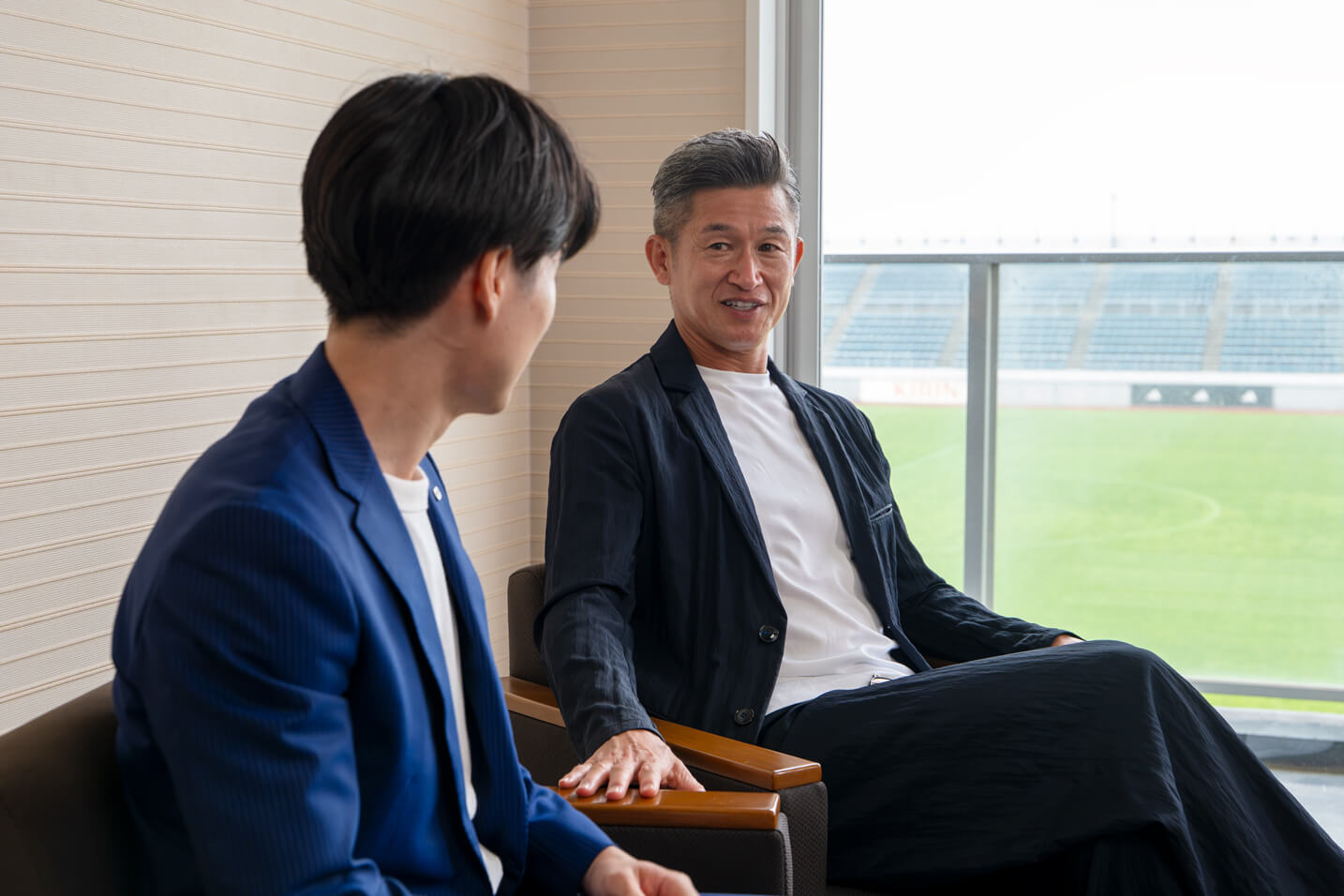 三浦知良選手