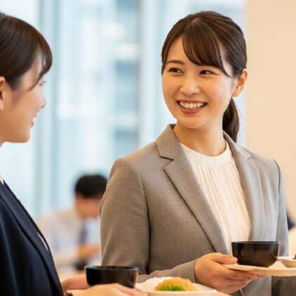 社員食堂 寮の食堂 カフェ 工場の食堂