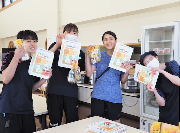 「栄養ワンダー2022」をPFUブルーキャッツ選手寮事業所（石川県）で開催