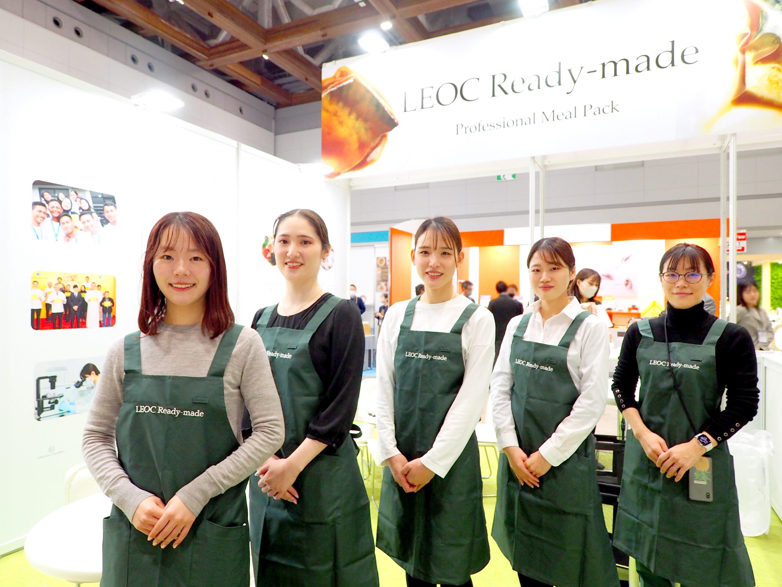 【事後レポート】第7回ケアフード東京にLEOCが出展中 「LEOC Ready-made」を直営給食の選択肢に ～介護・医療分野の課題「省力化」を見据えたアクション～