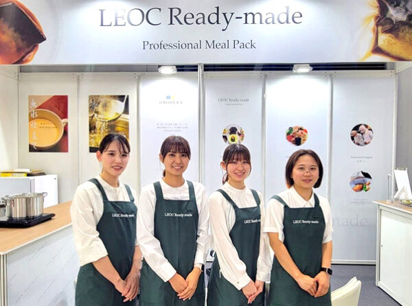 【事後レポート】第5回CareTEX仙台’24内「ケアフード展」にLEOCが出展中 「LEOC Ready-made」を活用、直営給食の省力化対策を紐解くカギに