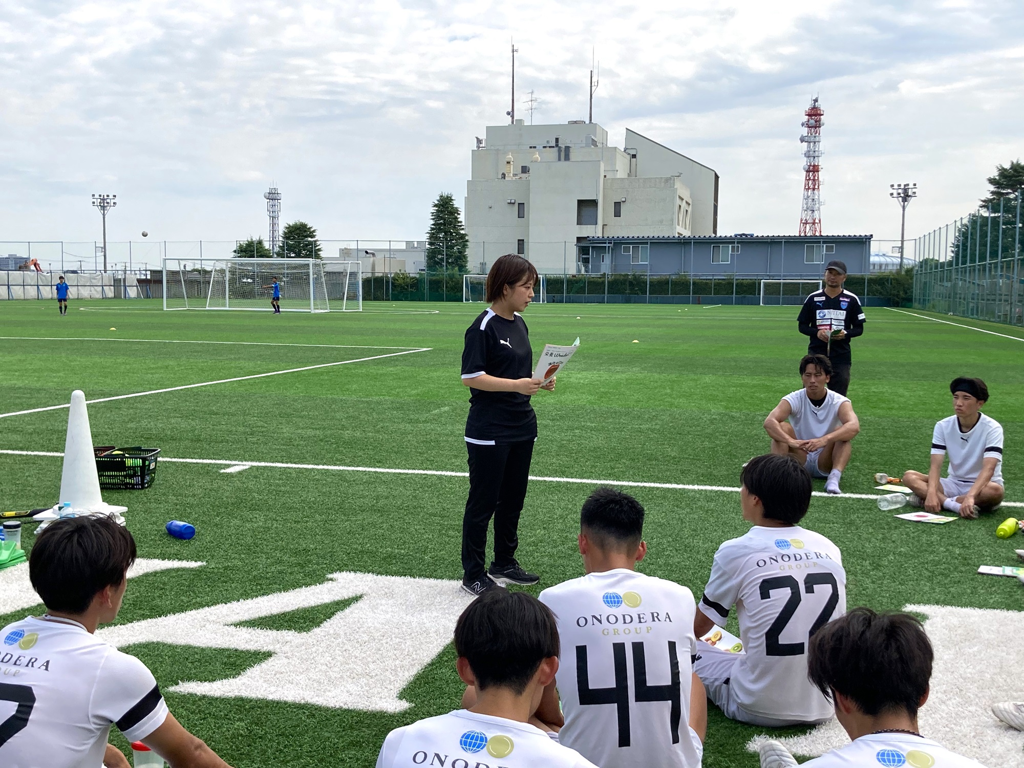 「栄養ワンダー2024」を上條 悠がONODERA FC（神奈川県）で開催